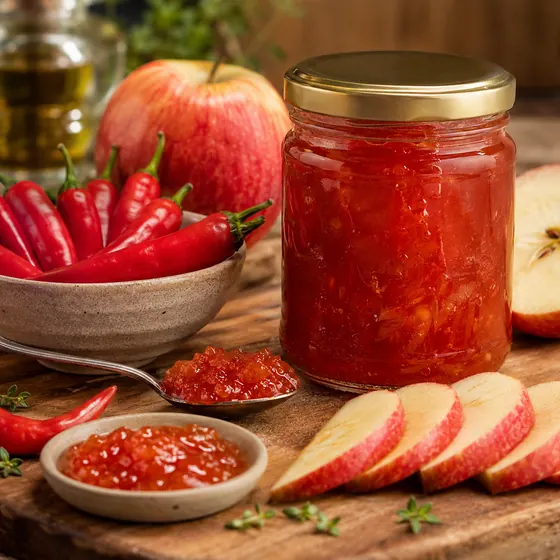 Ejemplo de receta de mermelada de chile o de frutas 1