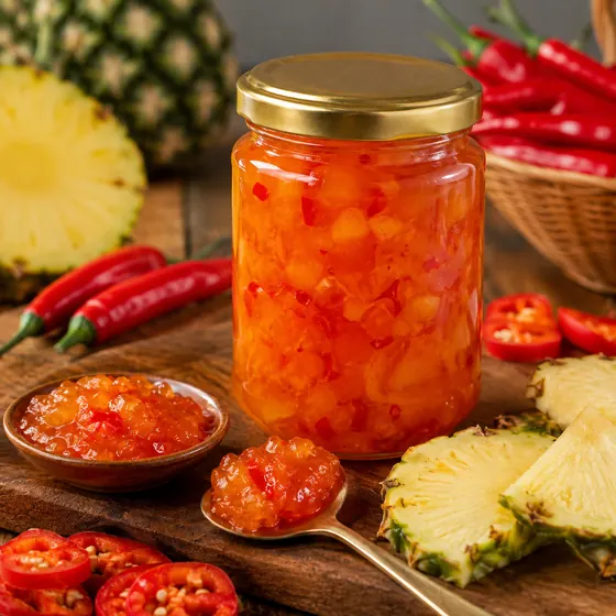 Ejemplo de receta de mermelada de chile o de frutas 2