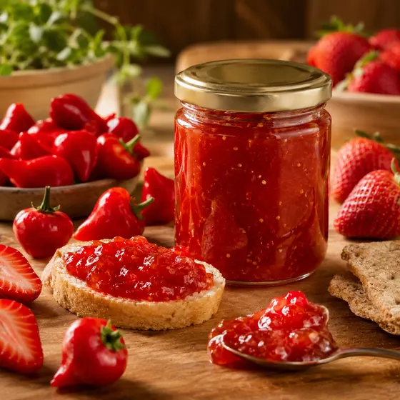Ejemplo de receta de mermelada de chile o de frutas 3