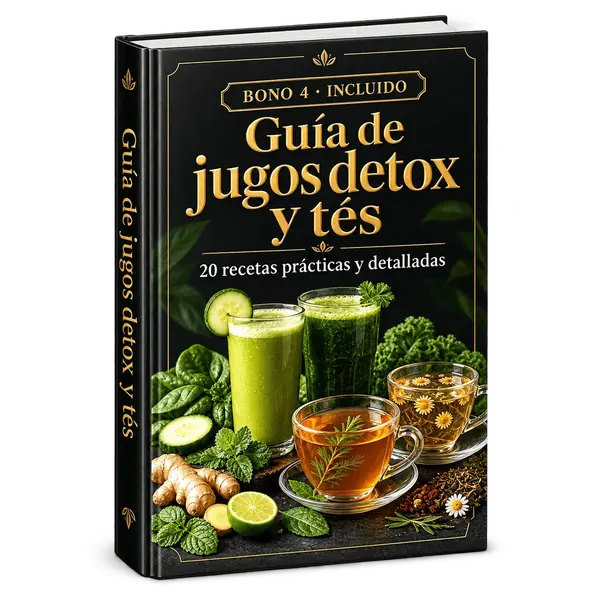 Bono 4: Guía de jugos detox y tés